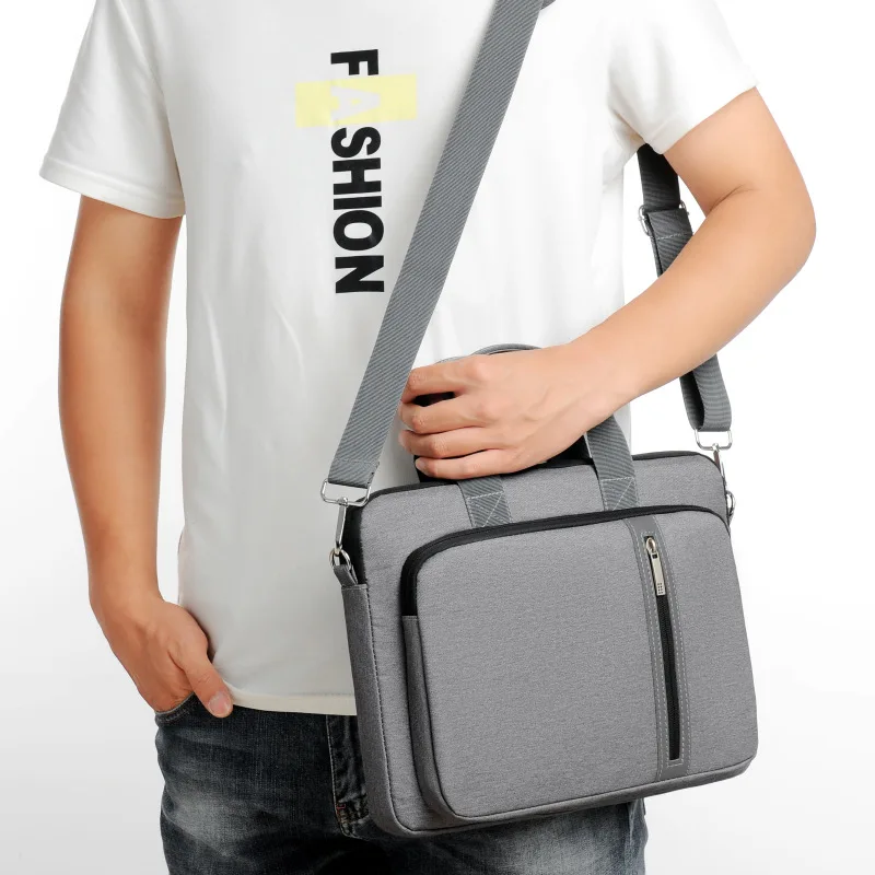 men laptop bag briefcase protective shoulder case for pro 13 14 15 6 17 3 inch macbook air lenovo dell huawei messenger handbag free global shipping