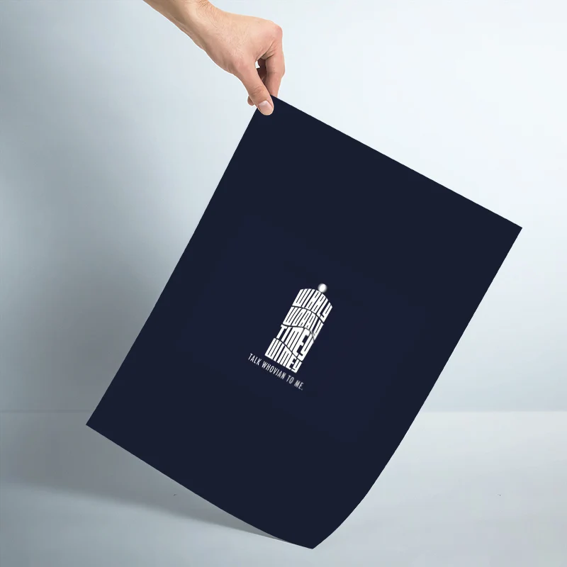 Nice Doctor Who Police Box Poster Silk Fabric Wall Art Print Painting Nature Decoration Pictures Modern Home Decor | Дом и сад
