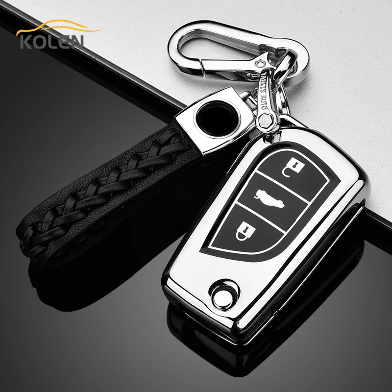 Чехол для автомобильного пульта дистанционного управления из ТПУ оболочка Toyota