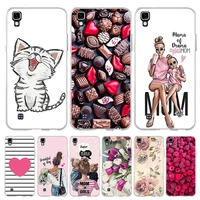 for lg x power cover soft tpu silicone shell for lg x power k220ds k220 case cats patterned capa for lg x power us610 coque