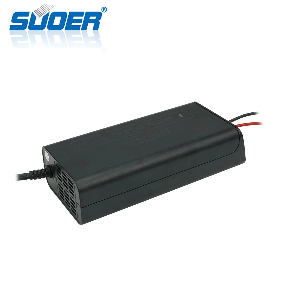 Suoer【 Батарея зарядное устройство применение 】 12V 10A Смарт для быстрой Зарядное
