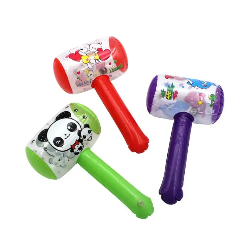 

Inflatable Hammer With Bell Air Hammer Baby Toy Kids Toys Party Favors Inflatable Toy Pool Beach Toy