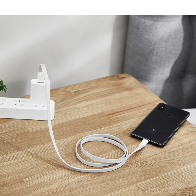 Оригинальный USB-кабель для передачи данных Xiaomi Type-c 3A провод быстрой зарядки и XIAOMI