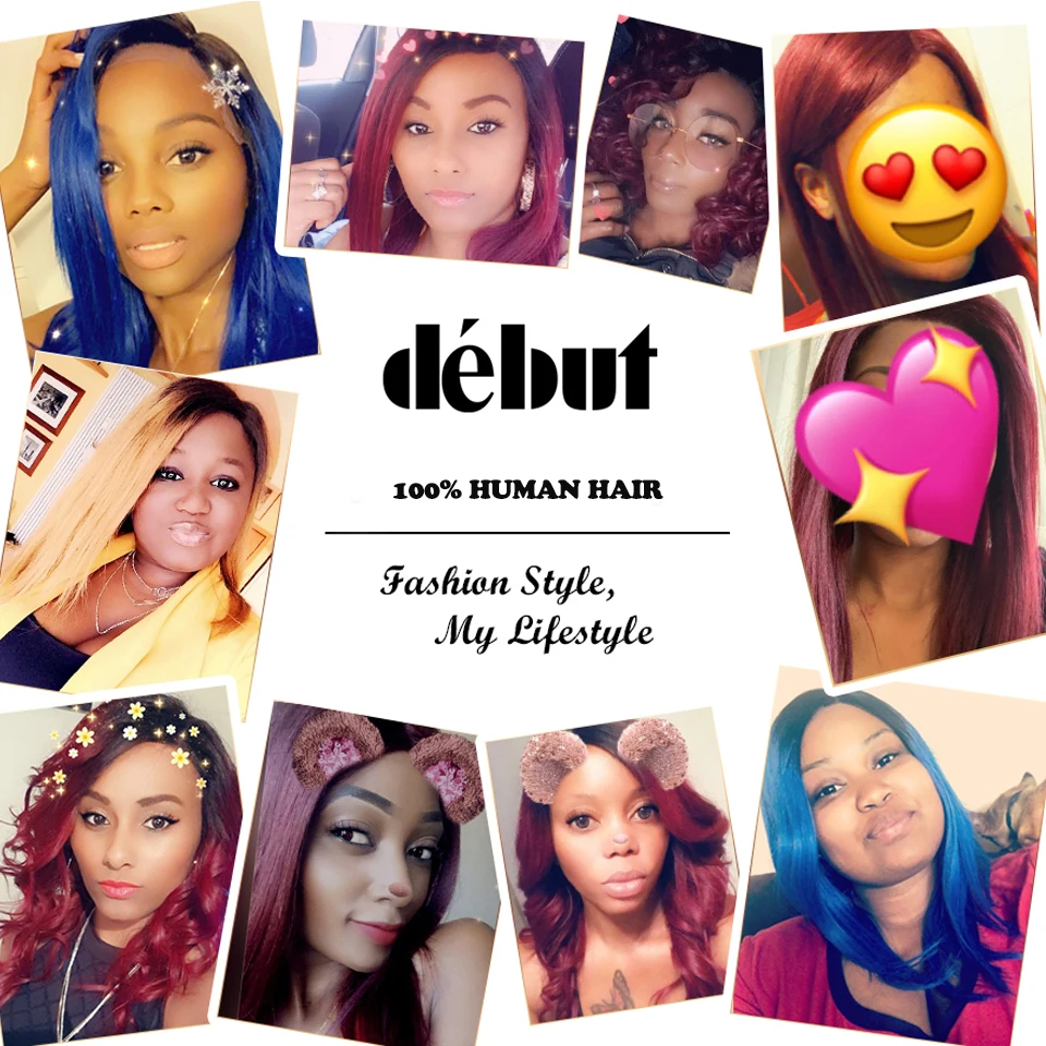 Дебютные парики на шнуровке 100% человеческие волосы прямые шнурке для чернокожих