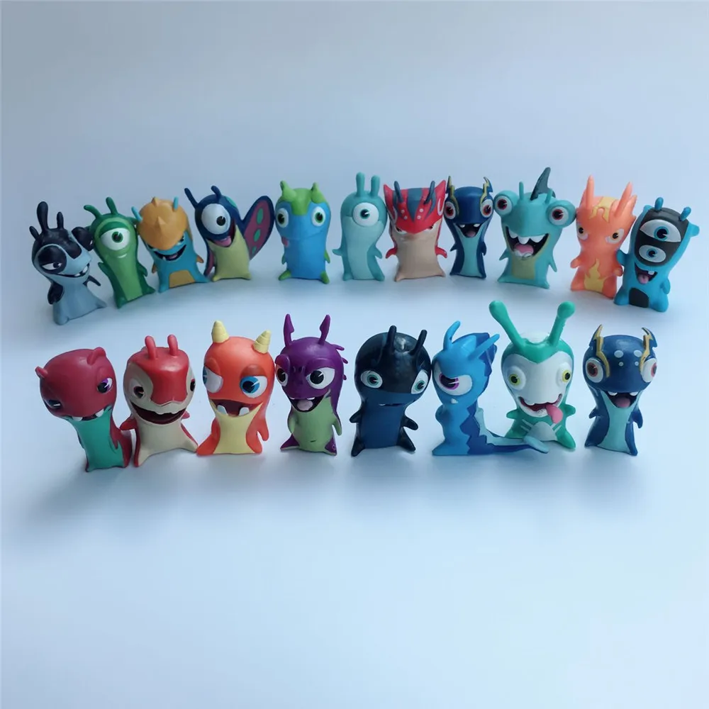 10pcs/set Slugterra Cartoon anime Action Figure PVC Slugterra Model Collection Toy Christmas Gift for Children 16cm street fighter chun li action figure anime doll cartoon figure pvc collection model toy for friends gift