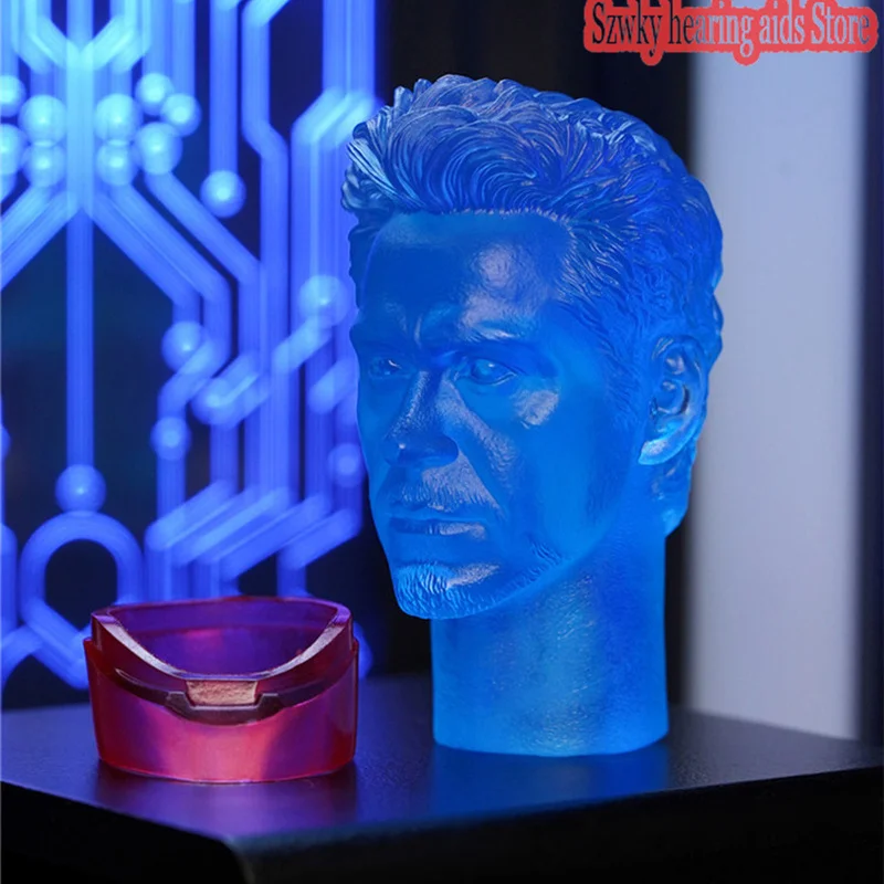 

JOKER STUDIO JS001 1/6 Hologram Tony Head Sculpture Model Fit 12 Inch Soldier Action Figure Body In Stock