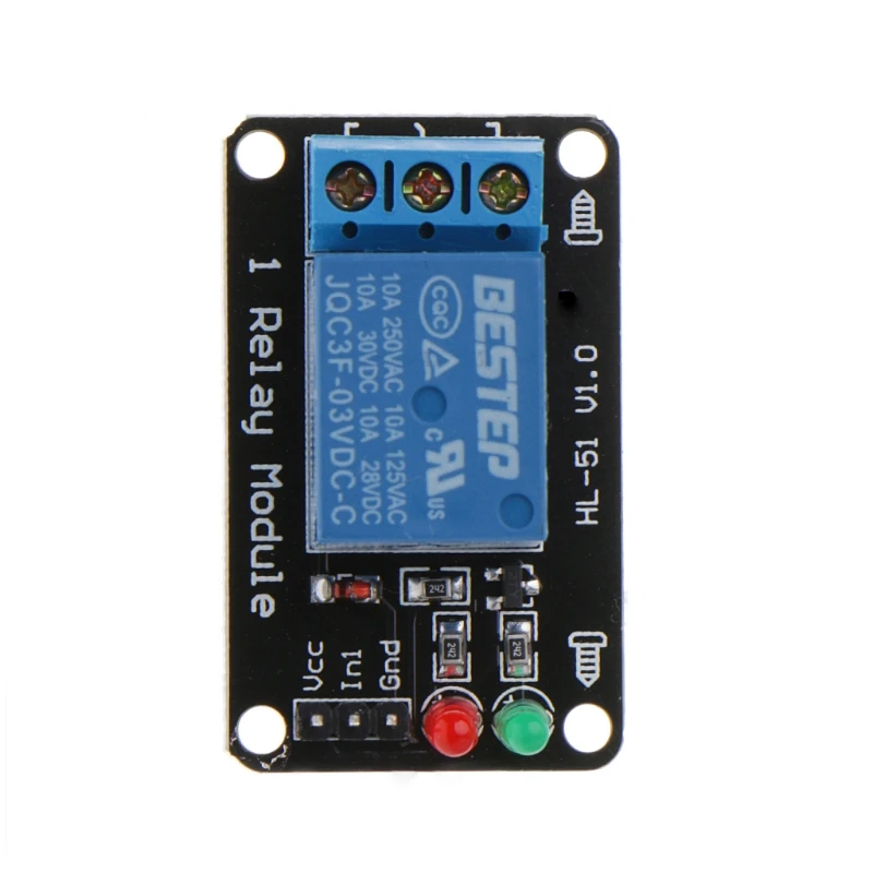 

1PCS 1 Channel 3V Relay Module 3.3V Low Level Shooting with Lamp