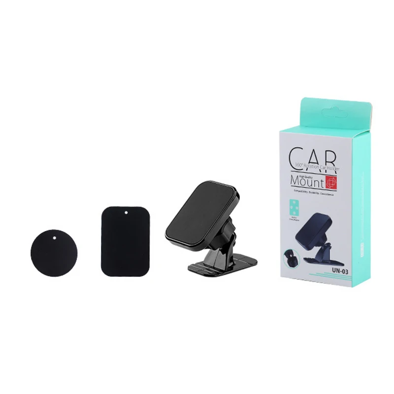 

Universal Magnetic Car Phone Mount Holder Stand 360 Rotate Dashboard Bracket C66