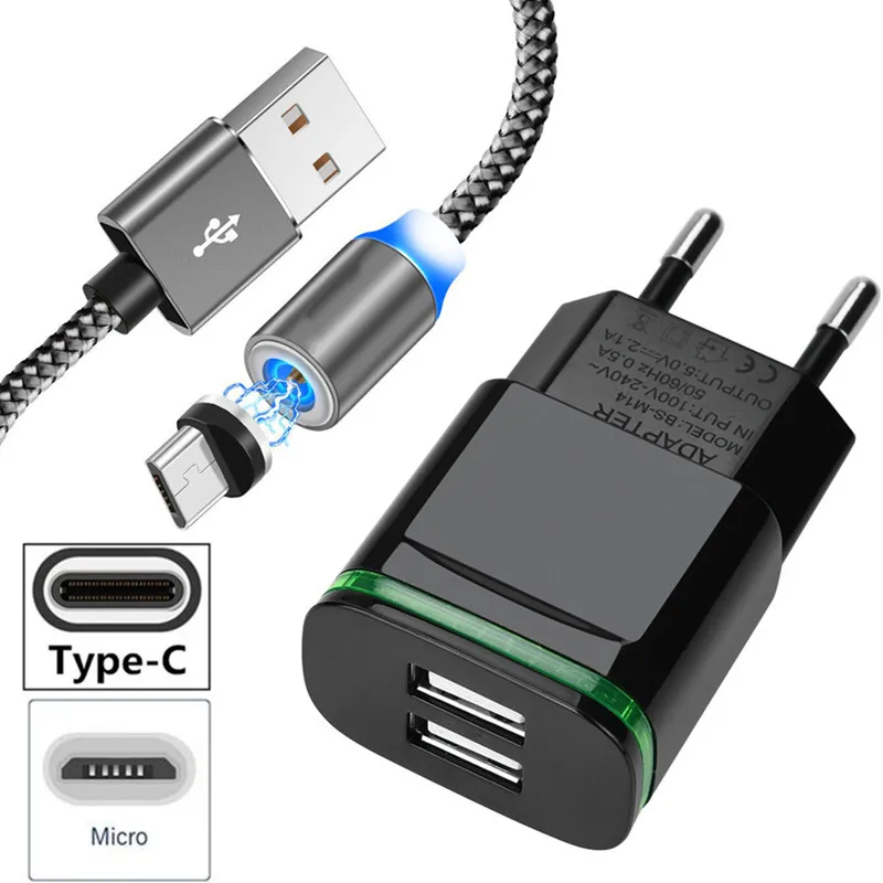 

Magnetic USB Fast Charging LED Data Cable For Samsung A51 A71 A10 A20 A30 A50 A70 M10 Honor 10 10i 20 Lite 8X 8C 8A 9X 7A Cord