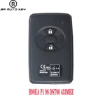 Дистанционный смарт ключ-брелок для Toyota Corrlla Rav4 Auris Rav4 Key 2006-2012 2 кнопки, B90EA P1 98 4D-67,Dst80 433 МГц ASK 89904-12170