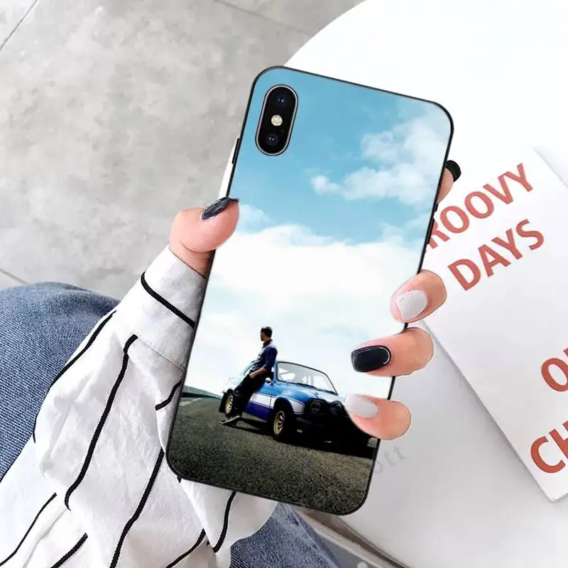 

Hot Paul Walker Fast & Furious Phone Case for iPhone 11 12 mini pro XS MAX 8 7 6 6S Plus X 5S SE 2020 XR