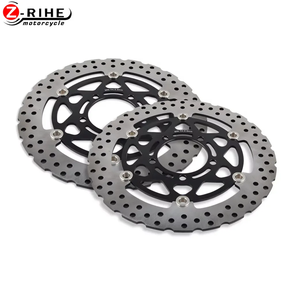 2 шт передний ротор плавающего тормозного диска аксессуары для мотоциклов KAWASAKI