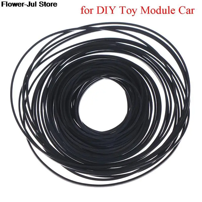 

1pack Mix Cassette Tape Replacement Rubber CD DVD Cassette Tape Recorder Turntable Strap Belt For CD-ROM Video Machines 1*1mm