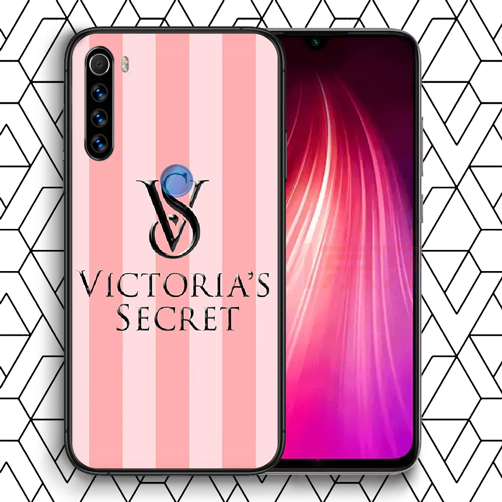 

Victoria Exy Fashion Phone Case Cover Hull For XIAOMI Redmi 7 7a 8 8a 9 9a NOTE 6 7 8 8t 9 9s Pro Max 4X Black Shell Luxury Cell