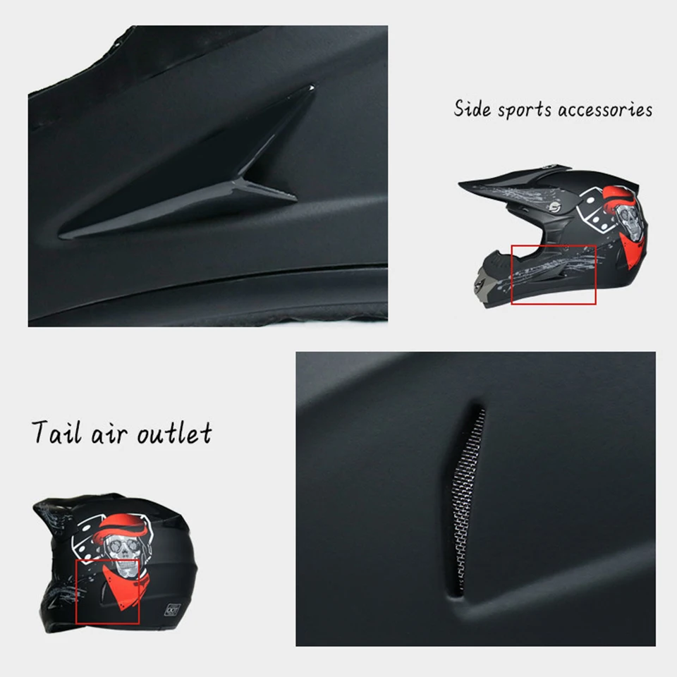 

Bicycle Helmets for Men Cycling Cycle Mtb Mountain Road Dirt Bike Motorcycle Helmet Full Face Adult Capacete Ciclismo Black Blue