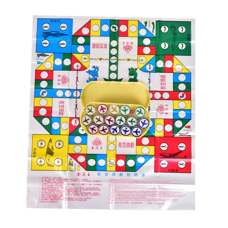 

Mini Chess Game Checkerboard Flying Chess Chinese Checkers Magnetic Board Game Set Educational Toy