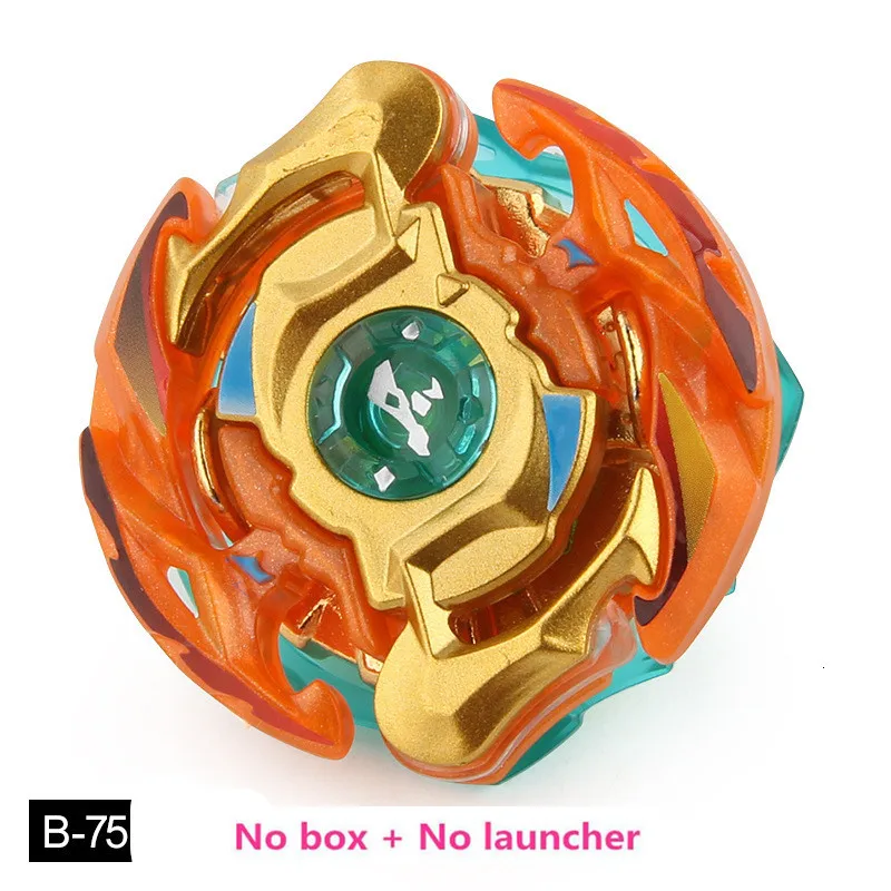 B-75G Новая золотая серия, все модели пусковых устройств Beyblade Burst, игрушки GT Burst, Арена, металл, Бог, фафнир, волчок, Bey Blade, лопасти, игрушки - Цвет: B-75G