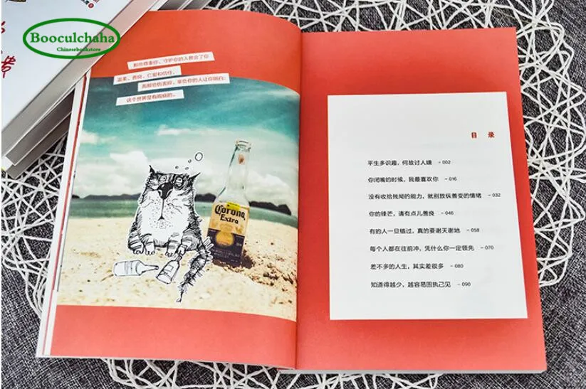 4 шт. мотивационные книги с надписью Сова Лаоса | Канцтовары для офиса и дома