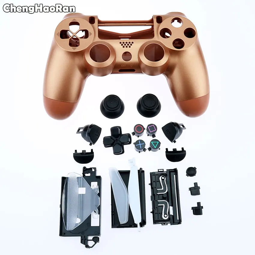 13 ChengHaoRan Полный Корпус с кнопками мод комплект для Sony PS4 Pro Slim 4,0 V2 JDS-040 JDM 040 контроллер корпус Оболочка Чехол - Цвет: 13