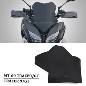mt 09 tracer windscreen windshield fit for yamaha mt09 mt 09 tracer gt tracer 9 gt tracer 900 wind shield screen protector parts free global shipping