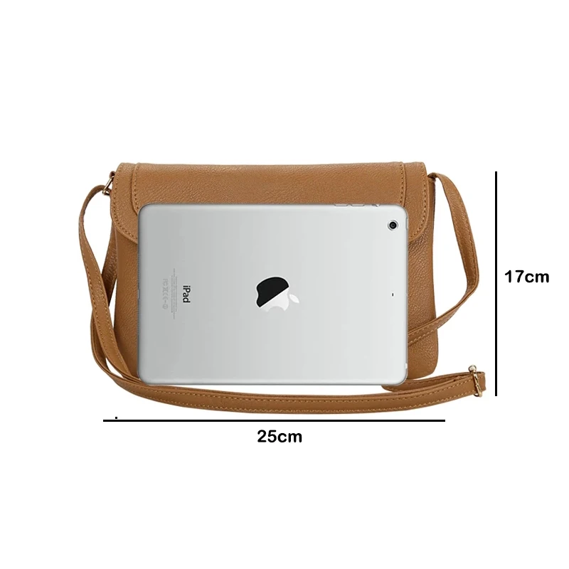 

Vintage Messenger Bags for Women 2020 Designer Luxury PU Leather Purses and Handbags Candy Color Shoulder Crossbody Bag Cover