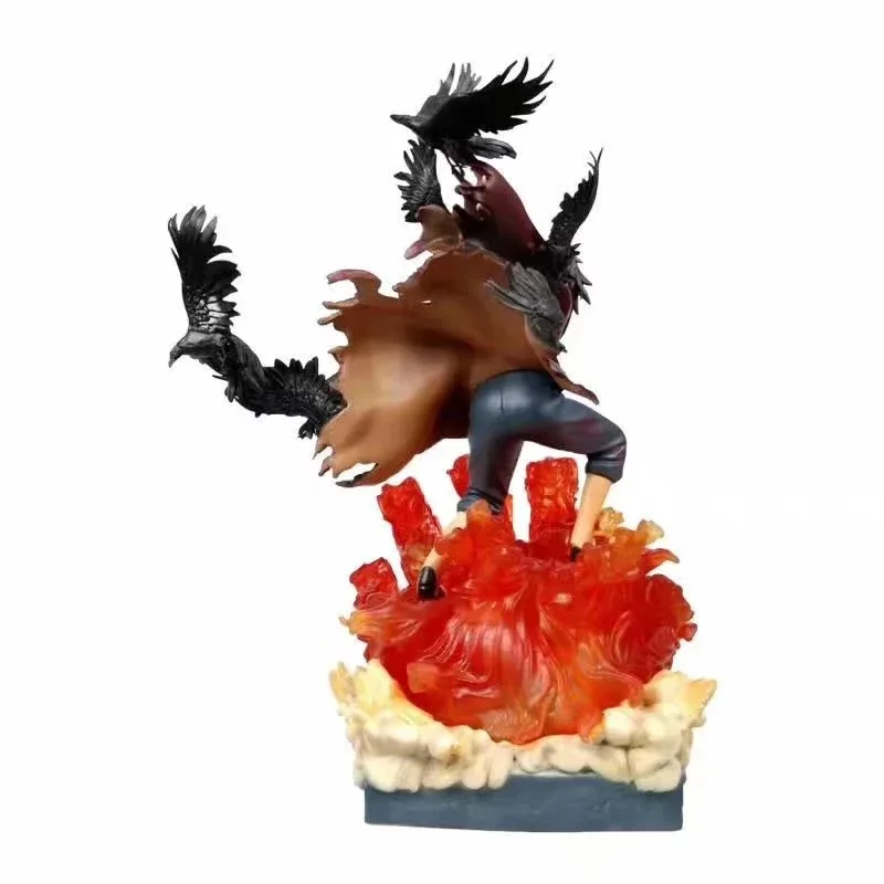 

Fire ninja. Xiao YUWisdom skunk giant statue scene hand model