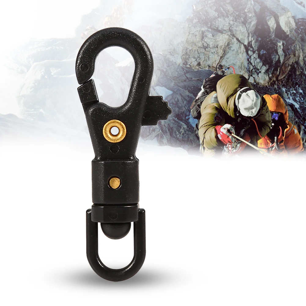 Мини пряжка с крючком для улицы 5 ранней тактический Поворот на 360 градусов мини