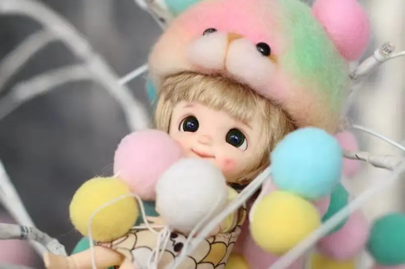 OB11 кукла, 3,0 Dimples кукла Кастомизация 8/1 BJD куклы Мини-куклы, Dimples