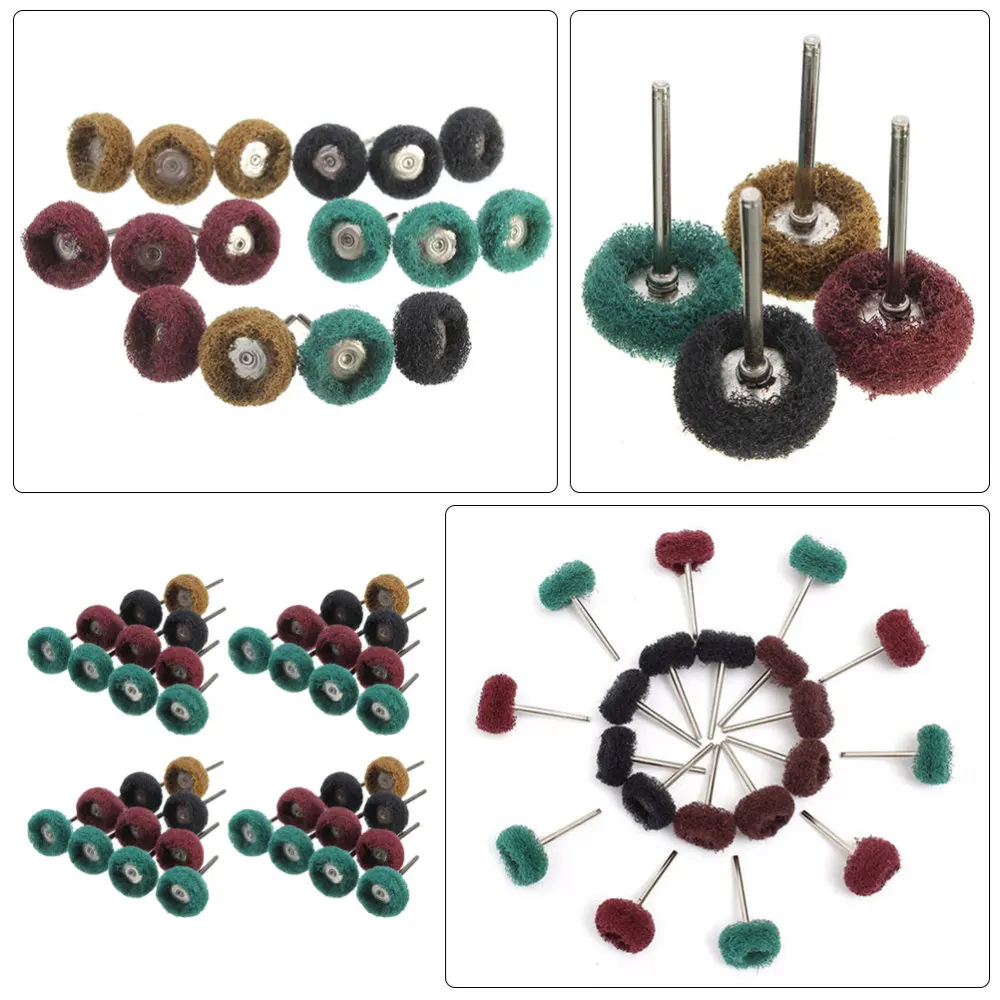

40pcs Practical Grinding Wheel Grinding Heads Polishing Head (Assorted Color)