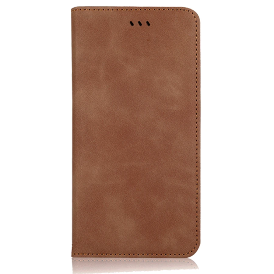 Brown CDD Магнитный чехол для IPhone 7 8 6 6s Plus Xr X Xs Max роскошный Флип кожаный бумажник-книжка чехол для IPhone 11 pro Max держатель для карт - Цвет: Brown CDD