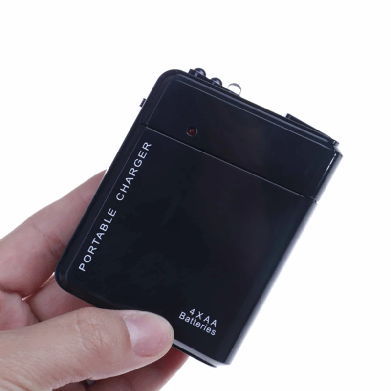 4 * AA (не включены) USB Перезаряжаемые Батарея мобильный телефон Зарядное
