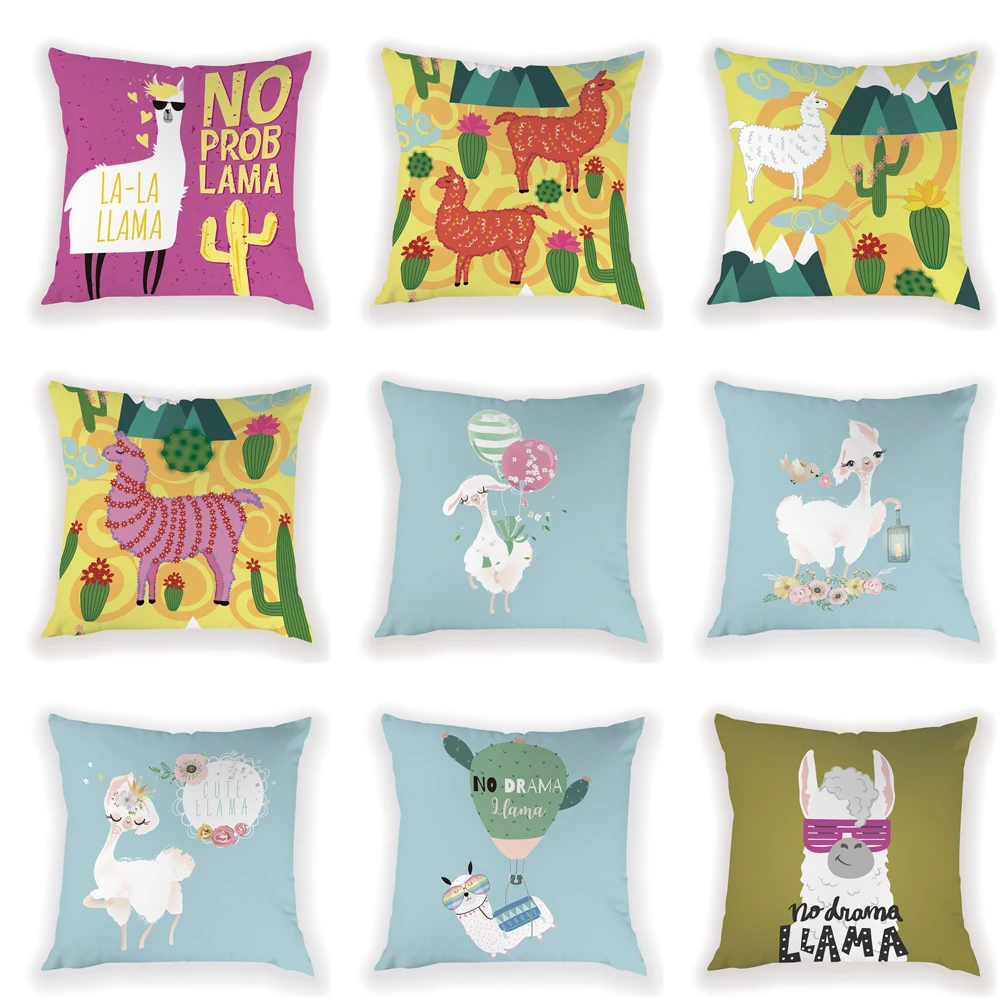 Подушки из альпаки чехол s для кровати розовый Подушка Декоративные подушки