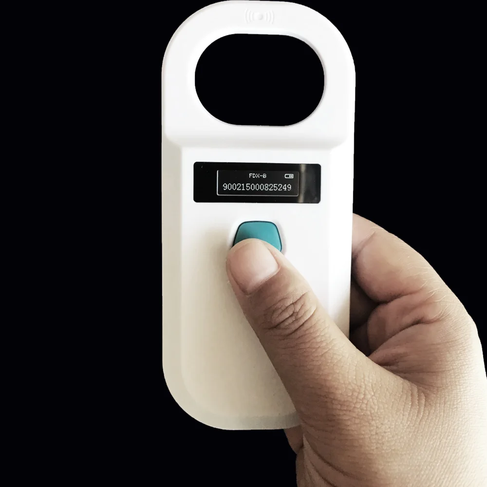 Низкочастотный дешевый rfid ручной считыватель чипов животных или 134 2 кГц Fdx-b
