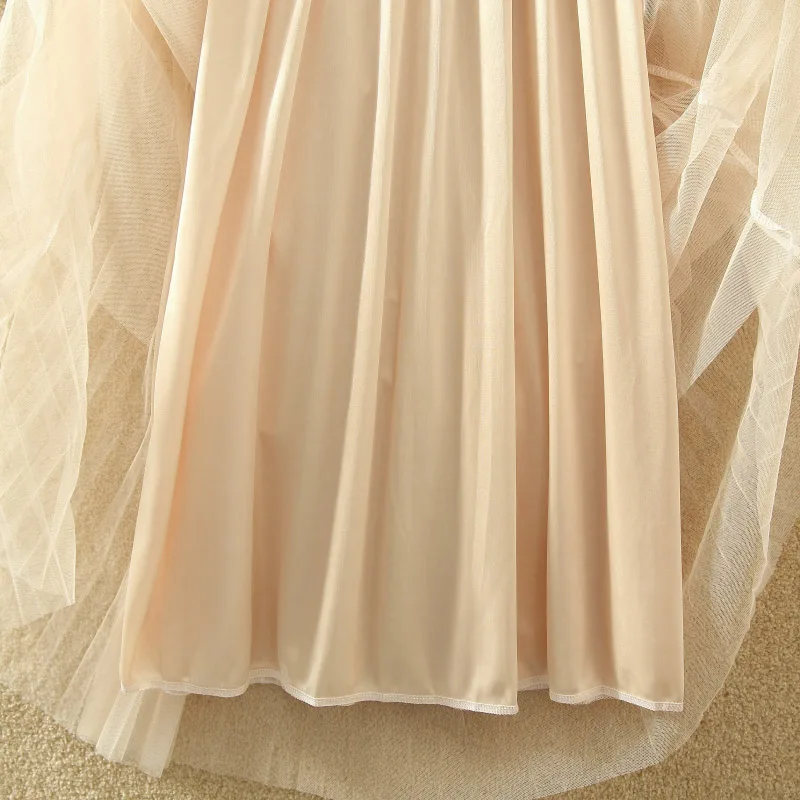 Юбки женские Джокер нового фонда 2019 осень зима Феи длинная Плиссированная юбка