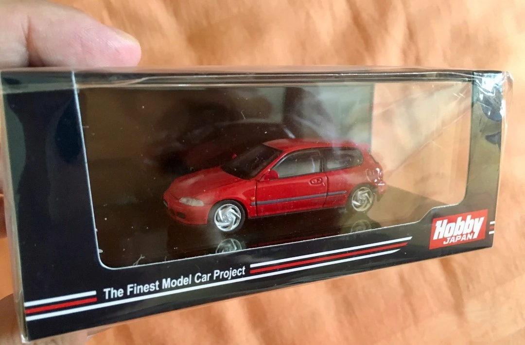 

HOBBY Япония 1:64 Honda Civic EG6 ограниченная партия 500 шт. коллекционные литые модели автомобилей из сплава