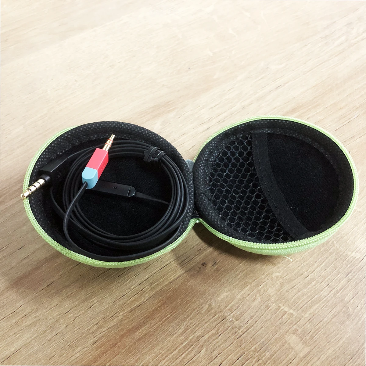 Новые Сменные кабели, совместимые с Skullcandy Crusher, беспроводные наушники, кабели, гарнитура с сумкой для наушников, зеленый цвет