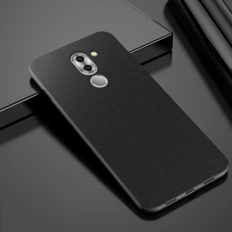 Black Чехол upaitou для huawei Honor 6X 5X GR5 8X Max 8S 8A 10 Lite 10i 20 Pro Чехол с защитой от отпечатков пальцев мягкий матовый Ультратонкий чехол - Цвет: Black