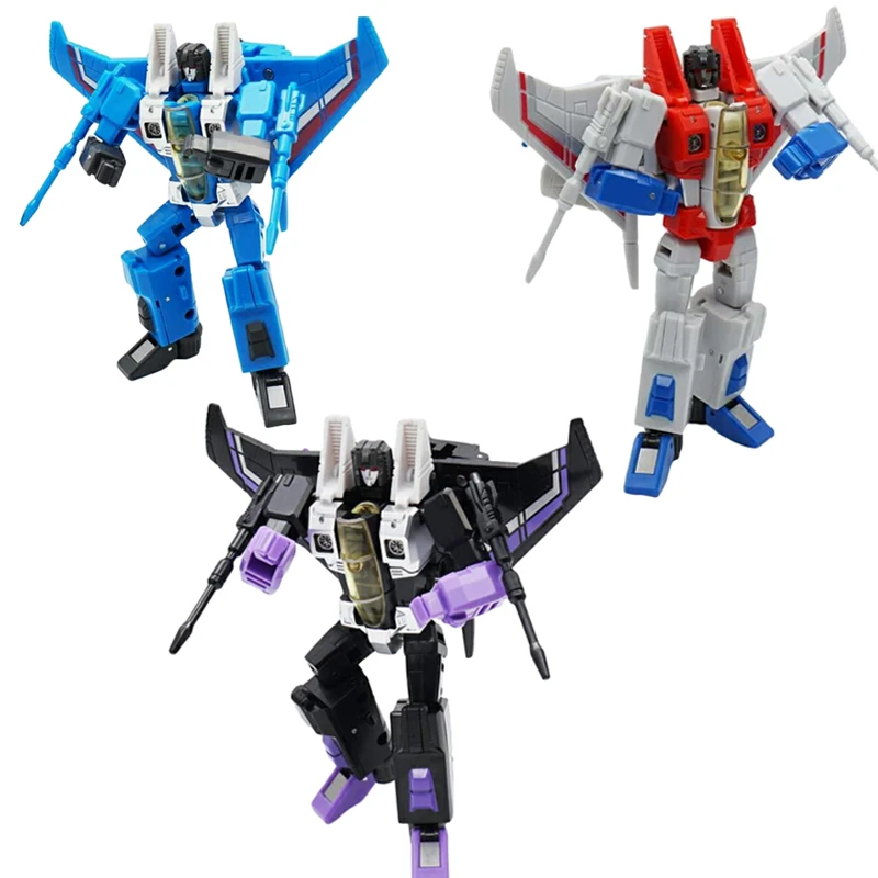 Трансформер MFT MF F01 F 01 starcry Thundercracker Skywarp Model KO F15 экшн фигурка автомобиля