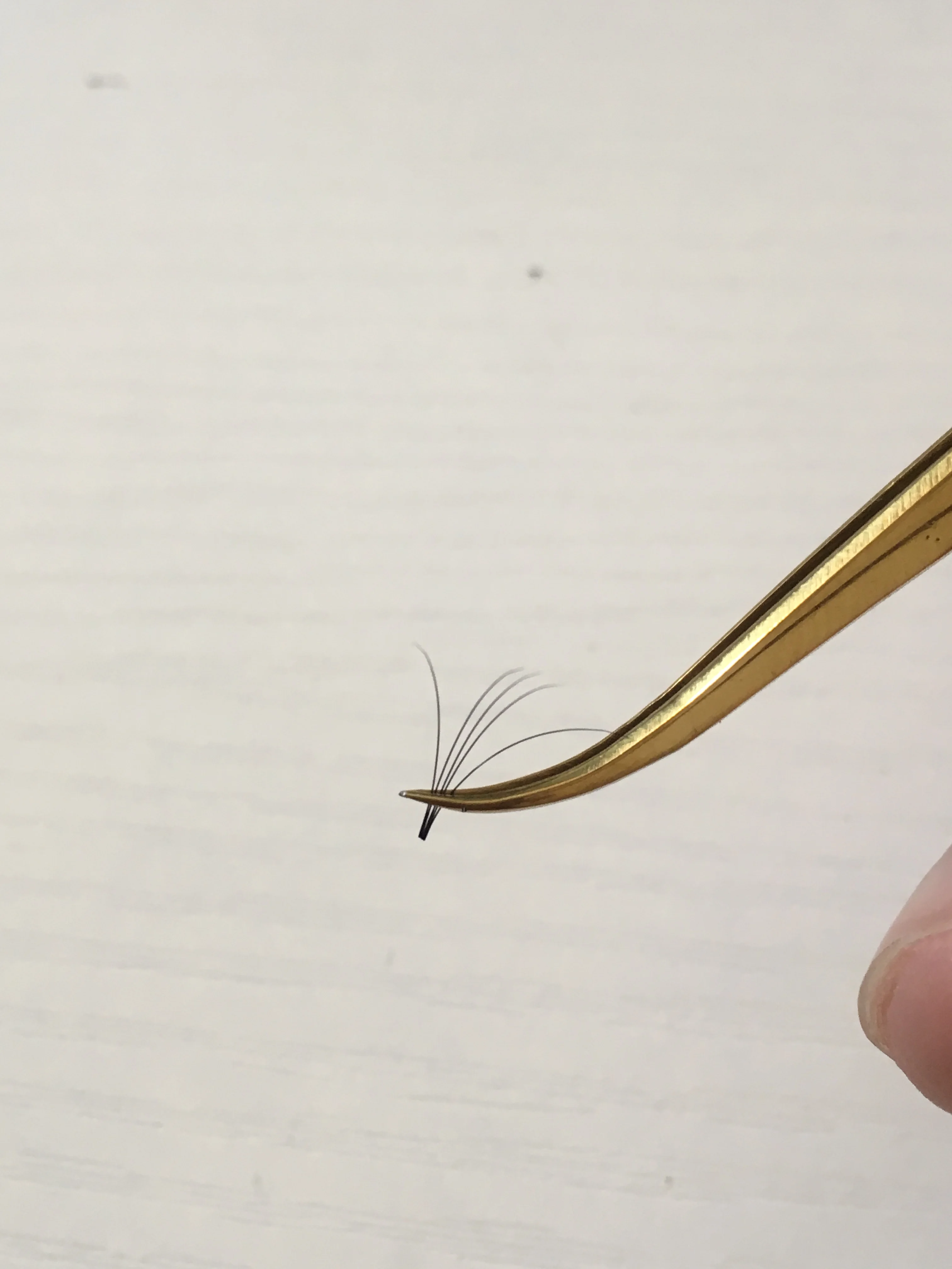 Лидер продаж высококачественные ресницы Glesum ручной работы 0 07 C/D 12 линий 5D Easy Fans