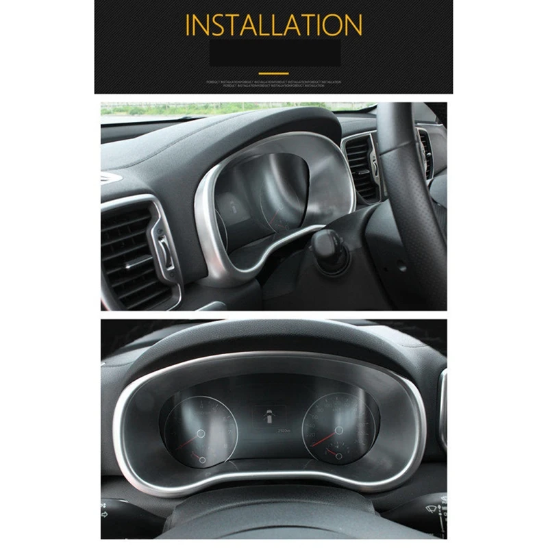 

for KIA Sportage KX5 -2020 Car Dashboard Instrument Panel Navigation Sn Frame Cover Trim Sticker Accessories