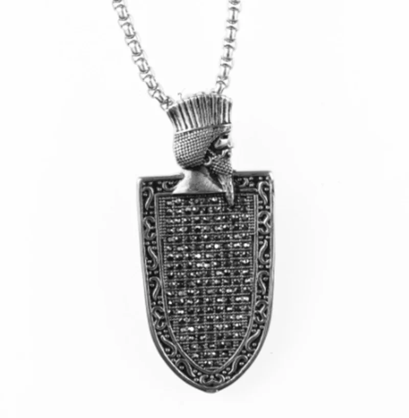 Мужское ожерелье из титановой нержавеющей стали в стиле панк | Украшения и