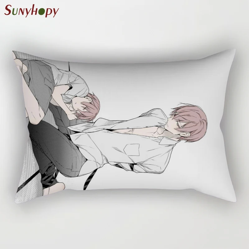 Популярный Стиль Takarai Rihito искусственная Обложка полиэфирная наволочка для