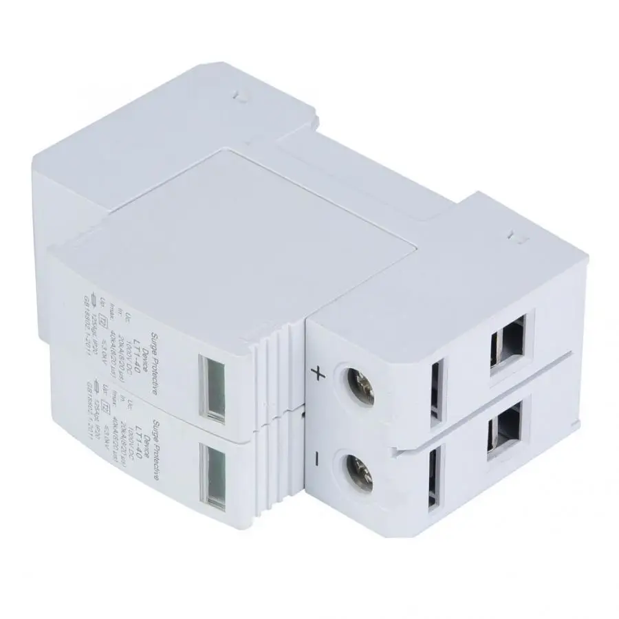 Устройство для защиты от перенапряжения 2P фотогальванический предохранитель