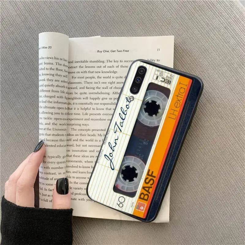 

Classical Cassette Tape retro vintage Phone Case For Samsung galaxy S 9 10 20 A 10 21 30 31 40 50 51 71 s note 20 j 4 2018 plus