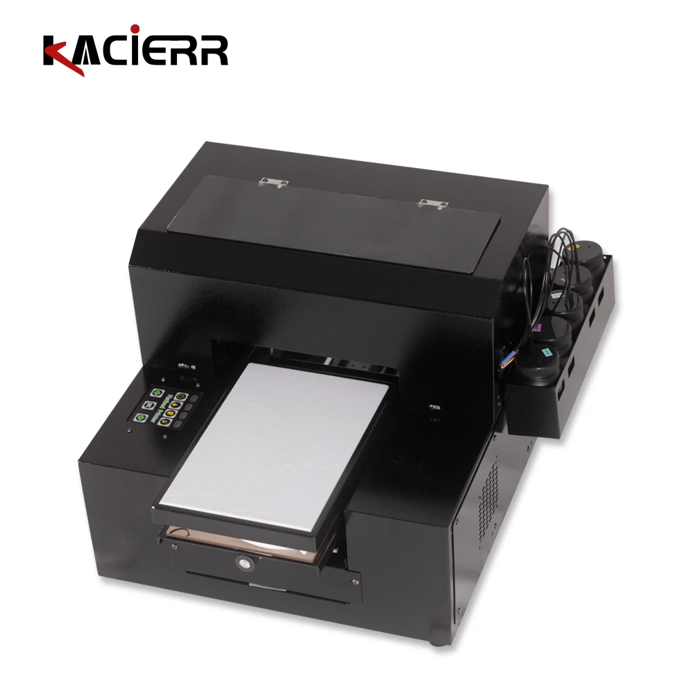 

Маленький Многофункциональный УФ-принтер формата А4, Быстросохнущие чернила для печати кожи/силикона/ПВХ/стекла/дерева, нескольких материа...