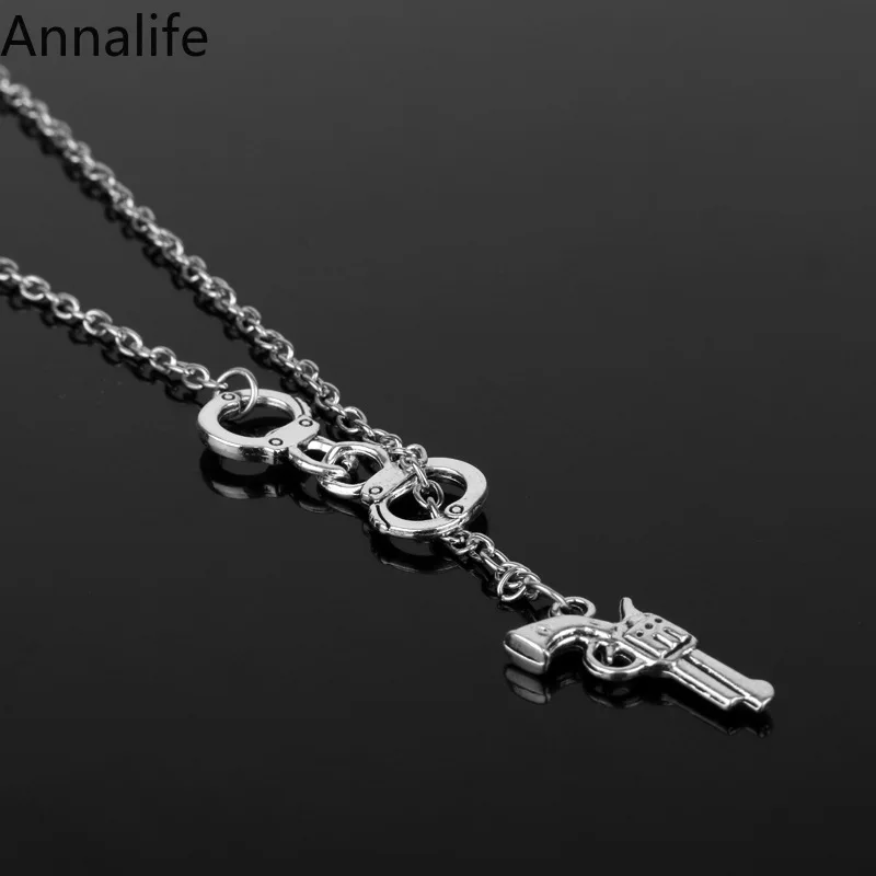 Новинка 2019 колье с изображением фильма ужасов ходячих мертвецов маленький