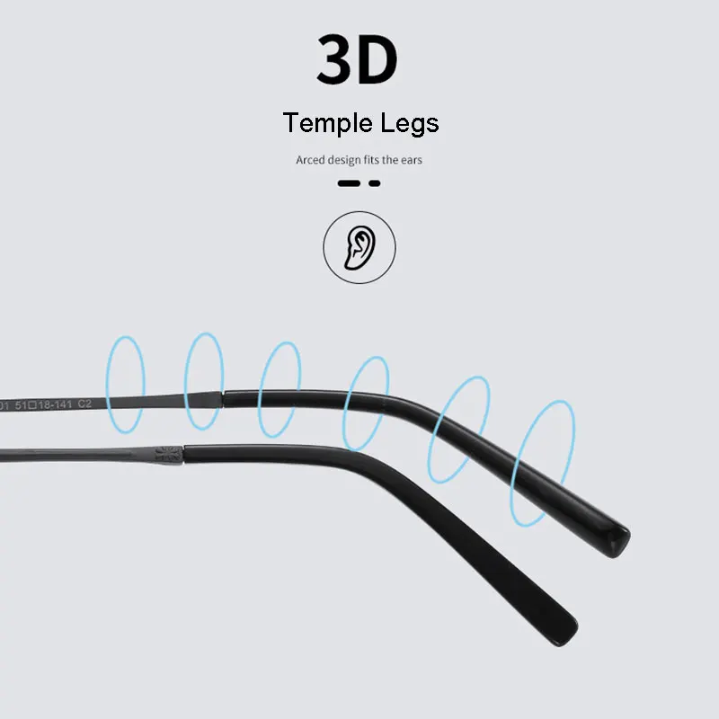 

Anti Blue Ray Aluminum Magnesium Frame Glasses Full Rim Eyeglasses Men Business Style Myopia Spectacles New Arrival