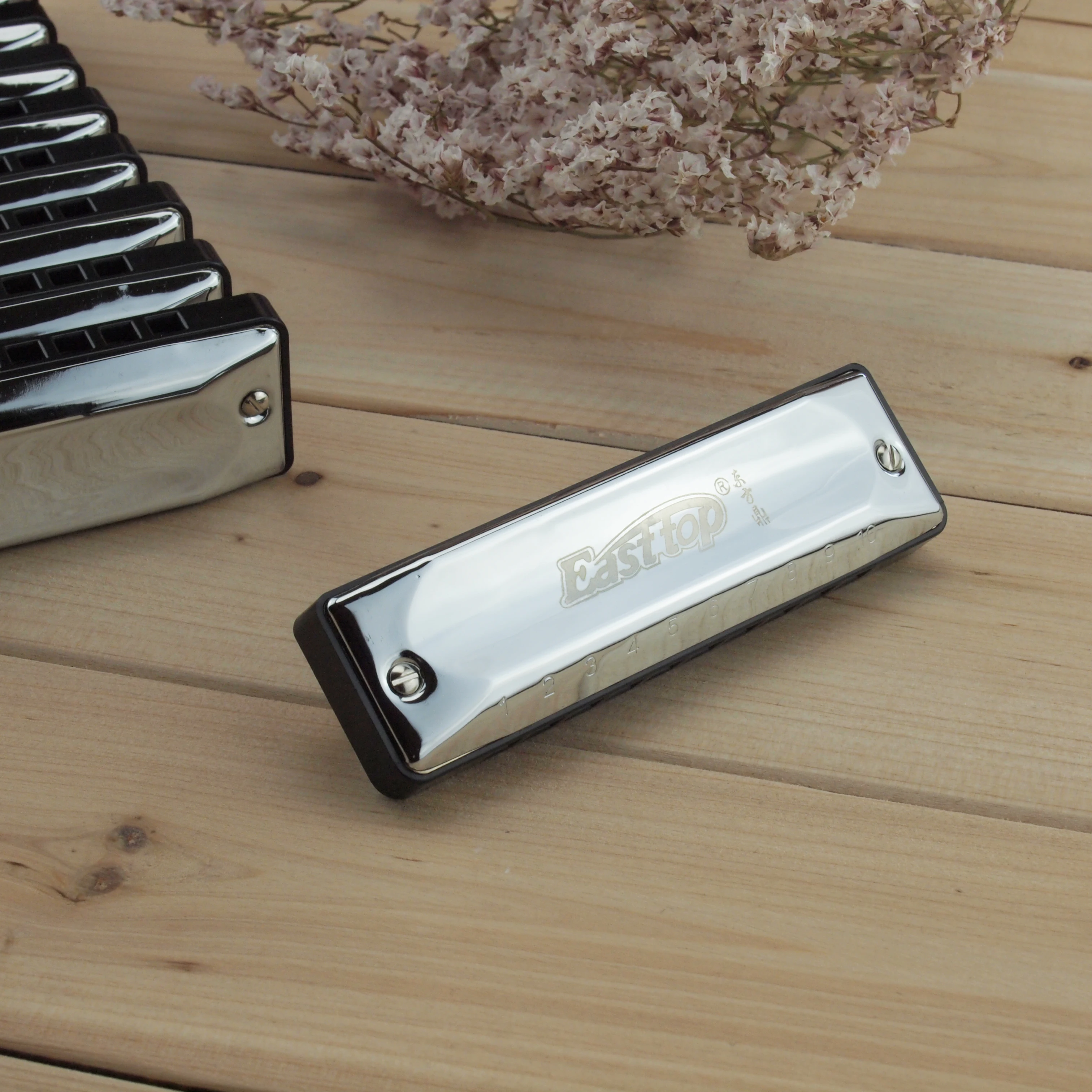 East top Bluetooth harp набор профессиональных 10 отверстий фотоэлементов с 12 клавишами для