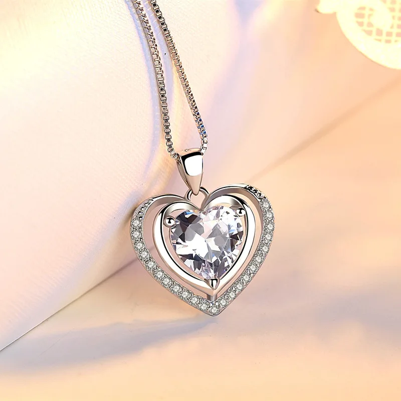 Модные Стразы ручной работы подвеска из стерлингового серебра 925 пробы с