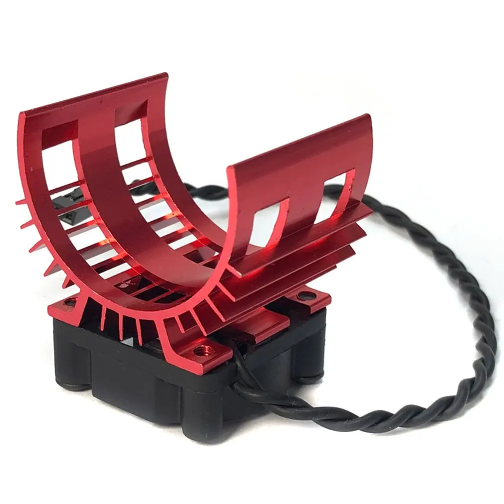 

For WLtoys 144001 124019 124018 A959-B A979-B RC Car Motor Heatsink Cover Cooling Fan For 540 550 3650 3660 Brushless Motor